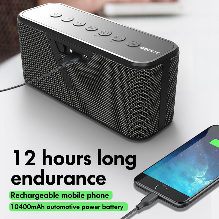 XDOBO X8 Plus 80W Wireless Bluetooth Speaker Outdoor Subwoofer Support TWS & TF Card & U Disk (Black) - free shipping - PMC Jewellery - Order now!
