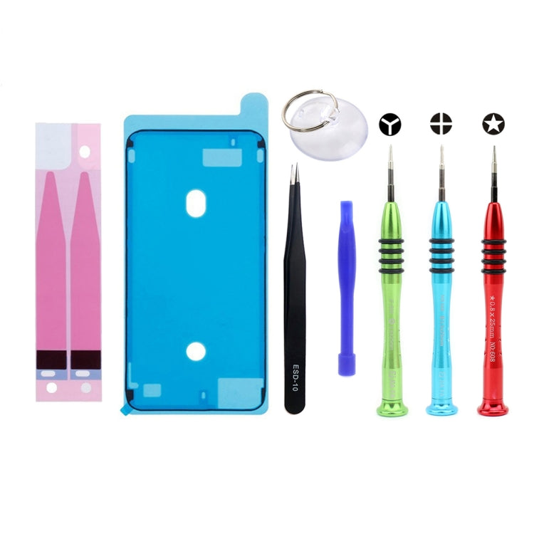 JIAFA JF-8164 8 in 1 Battery Repair Tool Set for iPhone 7 - Tool Kits by JIAFA | Online Shopping South Africa | PMC TechLife