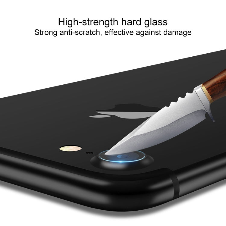 For iPhone 7 Circular Rear Camera Lens Protector Tempered Glass Protective Film - iPhone 8 & 7 Tempered Glass by DIYLooks | Online Shopping South Africa | PMC Jewellery
