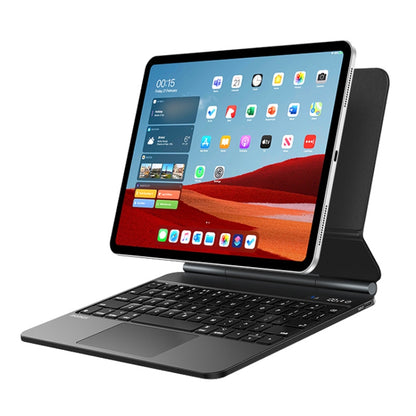 MOMAX KB3M MAG LINK Wireless Suspended Magnetic Keyboard Leather Case For iPad Pro 11 2022 / 2021 / 2020 / 2018 / Air 2022 / 2020 10.9 (Black) - For iPad Pro by MOMAX | Online Shopping South Africa | PMC Jewellery | Buy Now Pay Later Mobicred