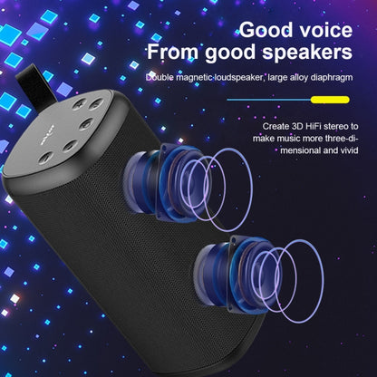 ZEALOT S35 Portable Heavy Bass Stereo Wireless Bluetooth Speaker with Built-in Mic, Support Hands-Free Call & TF Card & AUX (Blue) - Desktop Speaker by ZEALOT | Online Shopping South Africa | PMC Jewellery | Buy Now Pay Later Mobicred