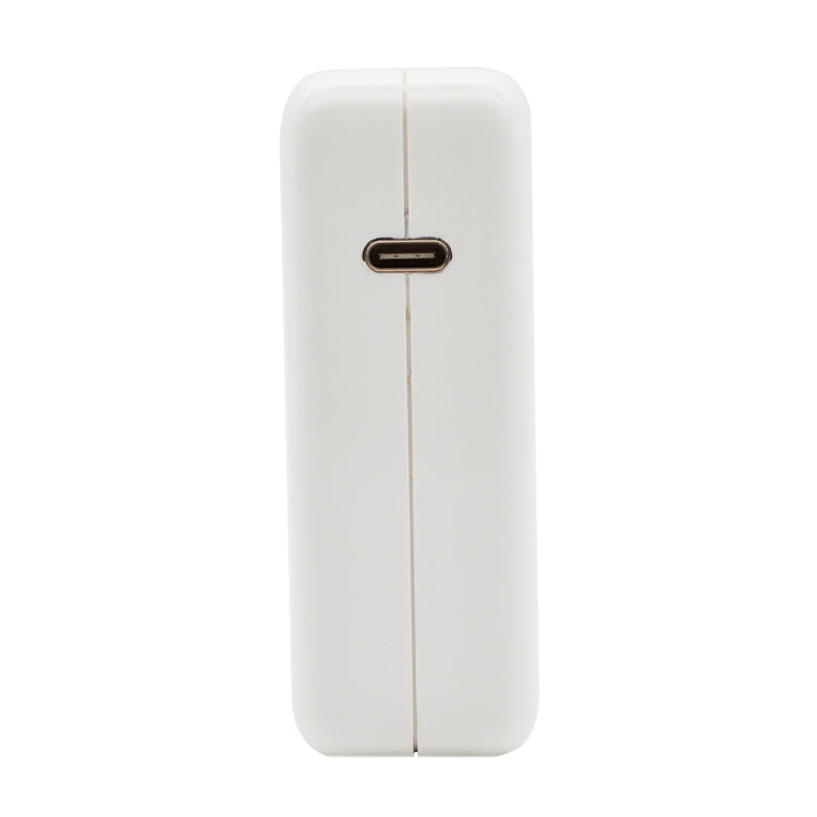 61W Type-C Power Adapter Portable Charger with 1.8m Type-C Charging Cable, EU Plug(White) - free shipping - PMC TechLife - Order now!