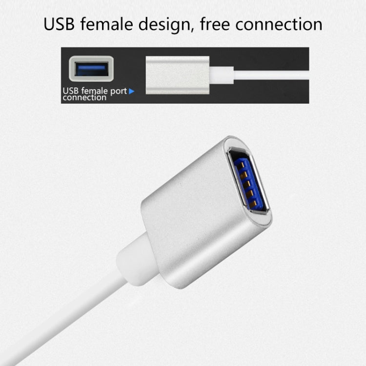 Onten 7562 USB Female to HDMI Phone to HDTV Adapter Cable for iPhone / Android - free shipping - PMC Jewellery - Order now!