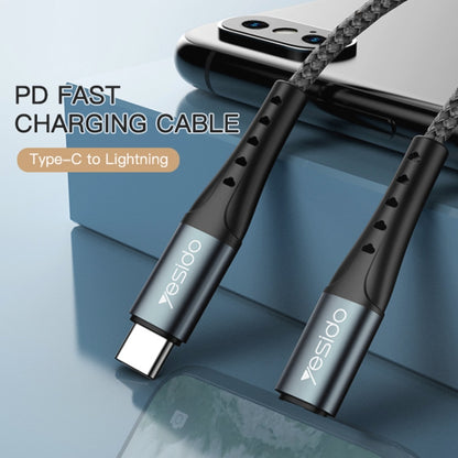 Yesido CA65 2.4A USB-C / Type-C to 8 Pin Charging Cable, Length: 2m - 2 in 1 Cable by Yesido | Online Shopping South Africa | PMC Jewellery | Buy Now Pay Later Mobicred