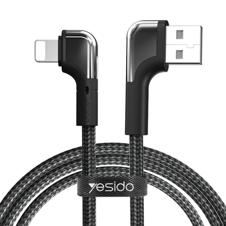 Yesido CA80 2.4A Elbow USB to 8 Pin Charging Cable, Length: 1.2m - Normal Style Cable by Yesido | Online Shopping South Africa | PMC Jewellery | Buy Now Pay Later Mobicred