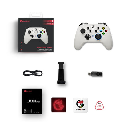 GameSir T4 Pro 2.4G Wireless Gamepad Game Controller with USB Receiver for PC / Switch / iOS / Android - Controller Gamepad by GameSir | Online Shopping South Africa | PMC Jewellery | Buy Now Pay Later Mobicred