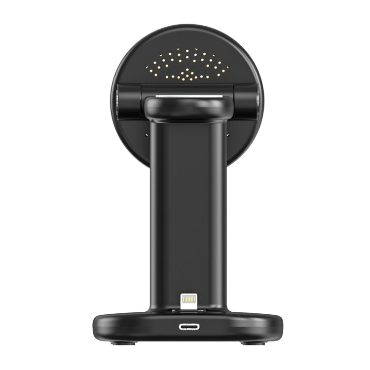 JJT-A70 15W 3 in 1 Multifunctional Magnetic Wireless Charging Holder (Black) - Wireless Charger by PMC Jewellery | Online Shopping South Africa | PMC Jewellery | Buy Now Pay Later Mobicred