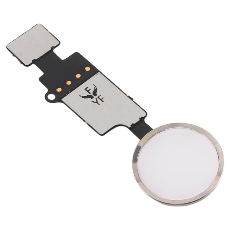 Home Button (3rd ) with Flex Cable (Not Supporting Fingerprint Identification) for iPhone 8 Plus / 7 Plus / 8 / 7(Silver) - Button & Card Slots by PMC TechLife | Online Shopping South Africa | PMC TechLife | Buy Now Pay Later Mobicred