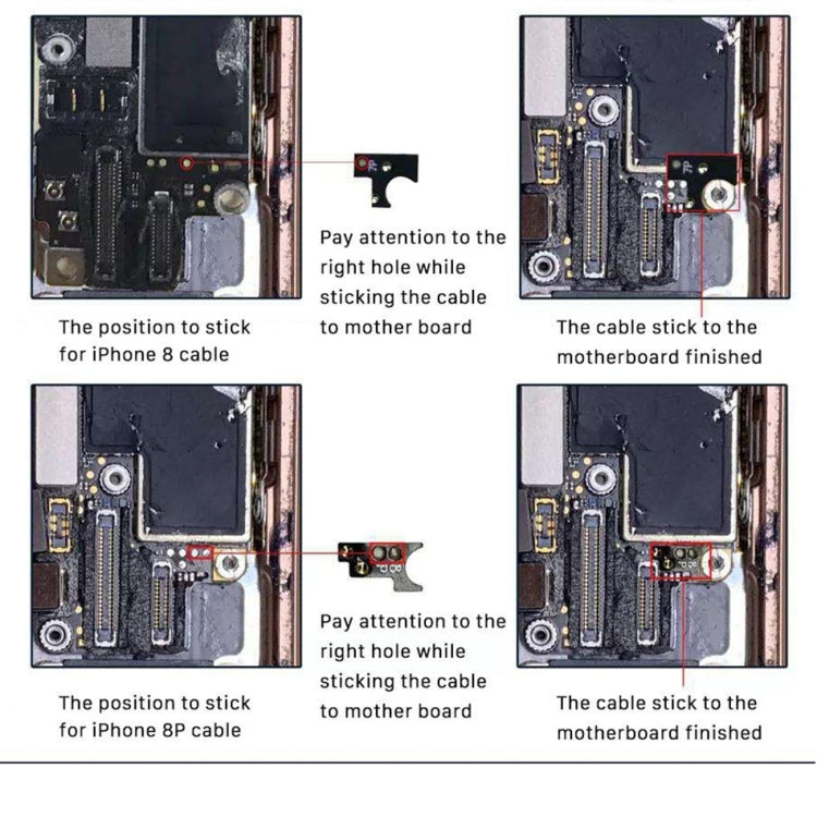 Home Button (3rd ) with Flex Cable (Not Supporting Fingerprint Identification) for iPhone 8 Plus / 7 Plus / 8 / 7(Black) - Button & Card Slots by PMC TechLife | Online Shopping South Africa | PMC TechLife | Buy Now Pay Later Mobicred