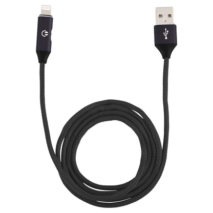 Multifunction 1m 3A 8 Pin Male & 8 Pin Female to USB Nylon Braided Data Sync Charging Audio Cable(Black) - Multifunction Cable by PMC Jewellery | Online Shopping South Africa | PMC Jewellery | Buy Now Pay Later Mobicred