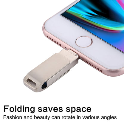 RQW-10G 2 in 1 USB 2.0 & 8 Pin 16GB Flash Drive, for iPhone & iPad & iPod & Most Android Smartphones & PC Computer - U Disk & Card Reader by PMC Jewellery | Online Shopping South Africa | PMC Jewellery | Buy Now Pay Later Mobicred