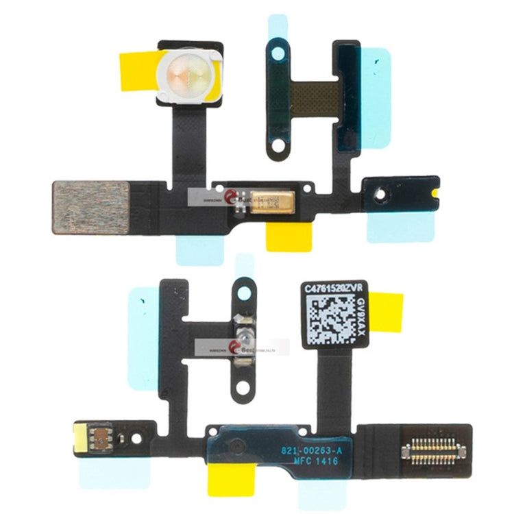 Power Button & Flashlight + Microphone Flex Cable for iPad Pro 9.7 inch / A1673 / A1674 / A1675 - 9.7 inch by PMc TechLife | Online Shopping South Africa | PMc TechLife | Buy Now Pay Later Mobicred