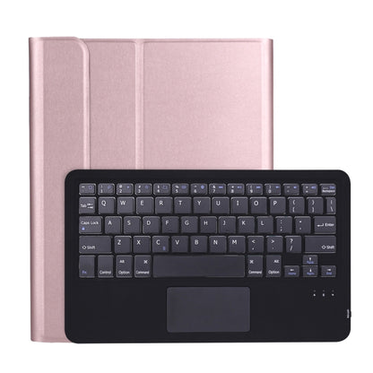 A11B-A Ultra-thin ABS Detachable Bluetooth Keyboard Tablet Case with Touchpad & Pen Slot & Holder for iPad Pro 11 inch 2021 (Rose Gold) - For iPad Pro by PMC Jewellery | Online Shopping South Africa | PMC Jewellery | Buy Now Pay Later Mobicred