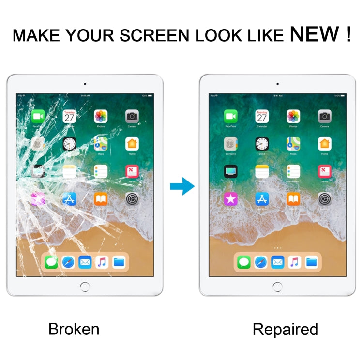 For iPad Pro 12.9 2021 5th / 2022 6th Front Screen Outer Glass Lens with OCA Optically Clear Adhesive - 12.9 inch 2022 by PMC TechLife | Online Shopping South Africa | PMC TechLife | Buy Now Pay Later Mobicred