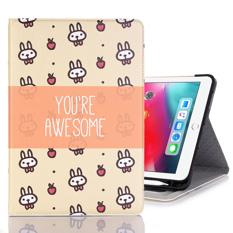 Rabbits Pattern Horizontal Flip Leather Case for iPad Air 11 2024 / iPad Pro 11 inch (2018),with Card Slots & Holder & Wallet & Photo Frame & Pen slot - iPad Pro 11 (2018) Cases by PMC Jewellery | Online Shopping South Africa | PMC Jewellery | Buy Now Pay Later Mobicred