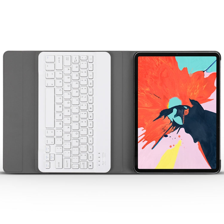 Detachable Bluetooth Keyboard + Brushed Texture Horizontal Flip Leather Tablet Case with Holder for iPad Pro 11 inch (2018)(Rose Gold) - For iPad Pro by PMC TechLife | Online Shopping South Africa | PMC TechLife