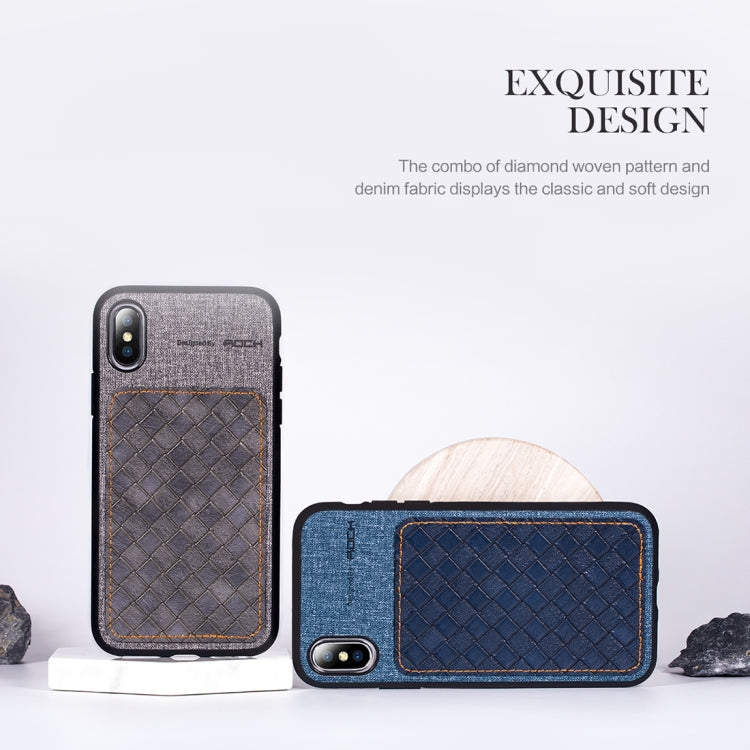 For iPhone XS Max ROCK Origin Series Business TPU + PU Protective Case - More iPhone Cases by ROCK | Online Shopping South Africa | PMC TechLife | Buy Now Pay Later Mobicred