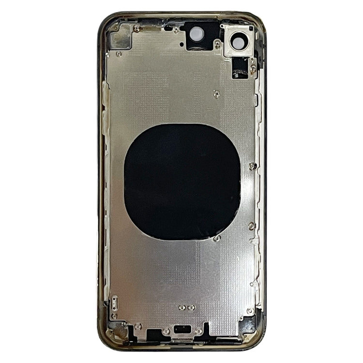 Back Cover with Appearance Imitation of iP15 Pro for iPhone XR(Black) - free shipping - PMC TechLife - Order now!