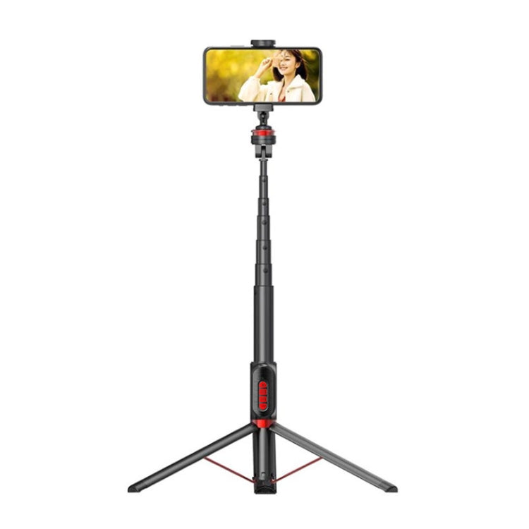 Aluminum Alloy Mobile Phone Bluetooth Selfie Stick Live Floor Tripod Bracket, Height: 1.5m - Selfie Sticks by PMC TechLife | Online Shopping South Africa | PMC TechLife | Buy Now Pay Later Mobicred