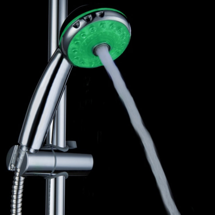 SDS-A21 15 LEDs ABS Temperature Sensor RGB LED Shower Head, Size: 22 x 8 x 4.5cm, Interface:  20mm - Shower Head by PMC TechLife | Online Shopping South Africa | PMC TechLife | Buy Now Pay Later Mobicred