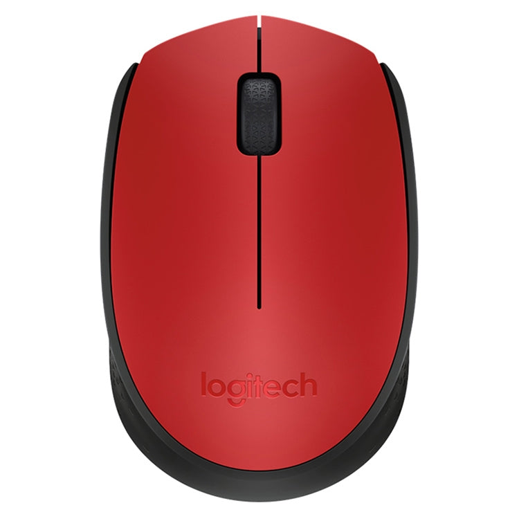 Logitech M170 1000DPI USB Wireless Mouse with 2.4G Receiver (Red) - Wireless Mice by Logitech | Online Shopping South Africa | PMC Jewellery | Buy Now Pay Later Mobicred