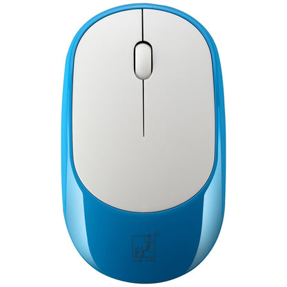 ZGB 360 2.4G Computer Laptop Wireless Chargeable Mini Mouse 1000dpi(Blue) - Wireless Mice by Chasing Leopard | Online Shopping South Africa | PMC Jewellery | Buy Now Pay Later Mobicred