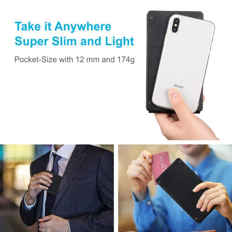 Mini Wireless Bluetooth Folding Keyboard (White) - Wireless Keyboard by PMC Jewellery | Online Shopping South Africa | PMC Jewellery | Buy Now Pay Later Mobicred