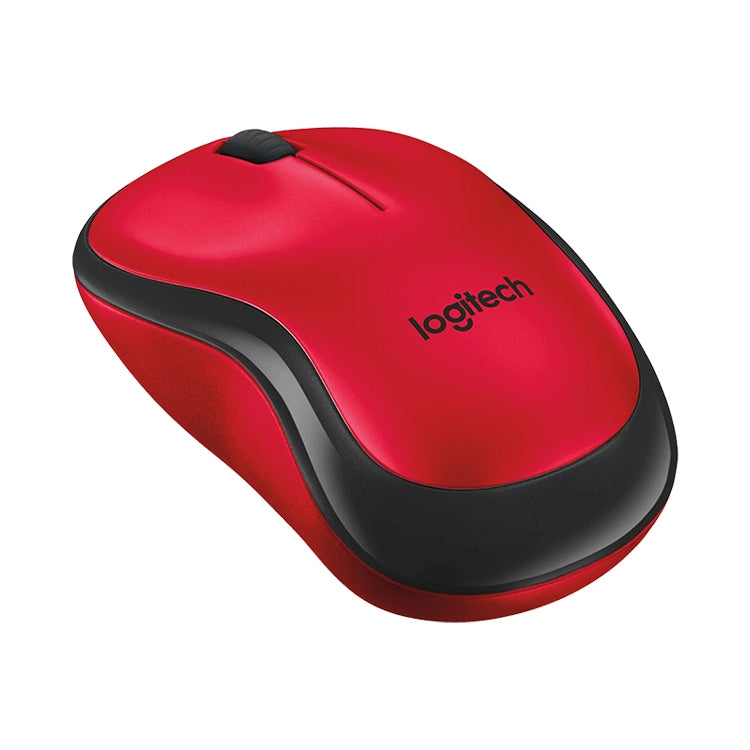 Logitech M220 1200DPI 2.4GHz Ergonomic Wireless Mouse (Red) - Wireless Mice by Logitech | Online Shopping South Africa | PMC Jewellery | Buy Now Pay Later Mobicred