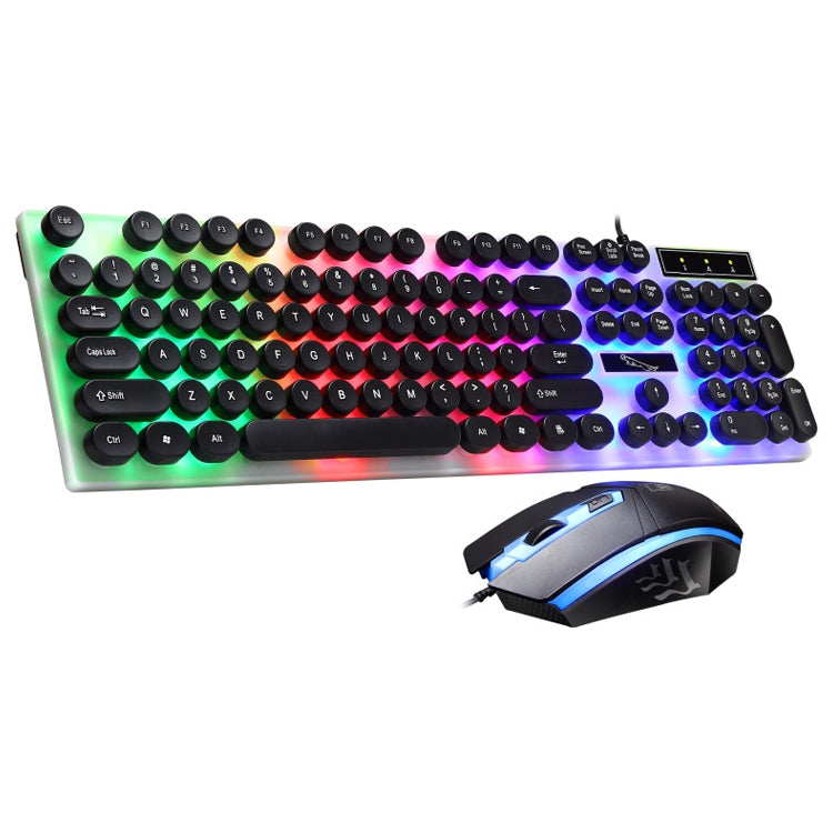 ZGB G21 Luminous Wired Keyboard + Mouse Set (Black) - Wired Keyboard by Chasing Leopard | Online Shopping South Africa | PMC TechLife | Buy Now Pay Later Mobicred
