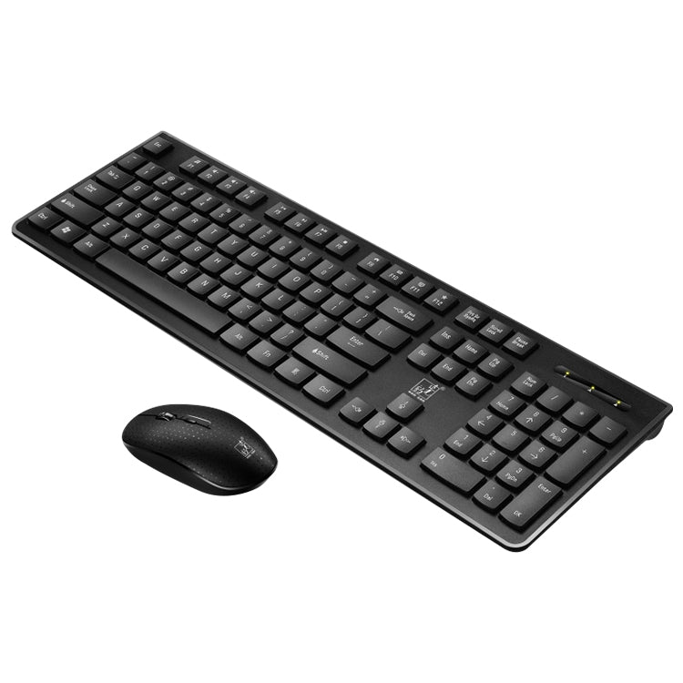 ZGB 8810 Mute Wireless Keyboard + Mouse Set (Black) - Wireless Keyboard by Chasing Leopard | Online Shopping South Africa | PMC Jewellery | Buy Now Pay Later Mobicred