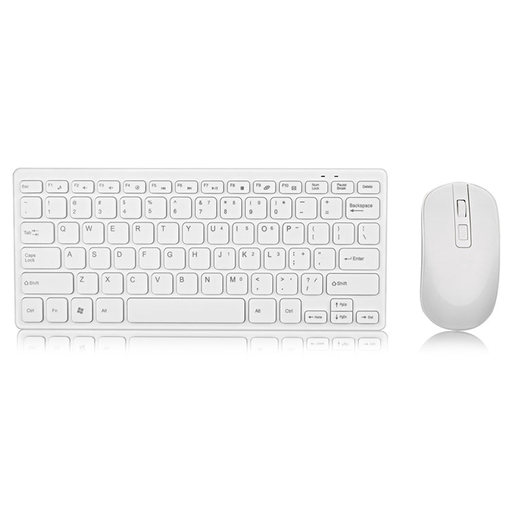 MC Saite K05 Wireless Mouse + Keyboard Set (White) - Wireless Keyboard by MC Saite | Online Shopping South Africa | PMC Jewellery | Buy Now Pay Later Mobicred