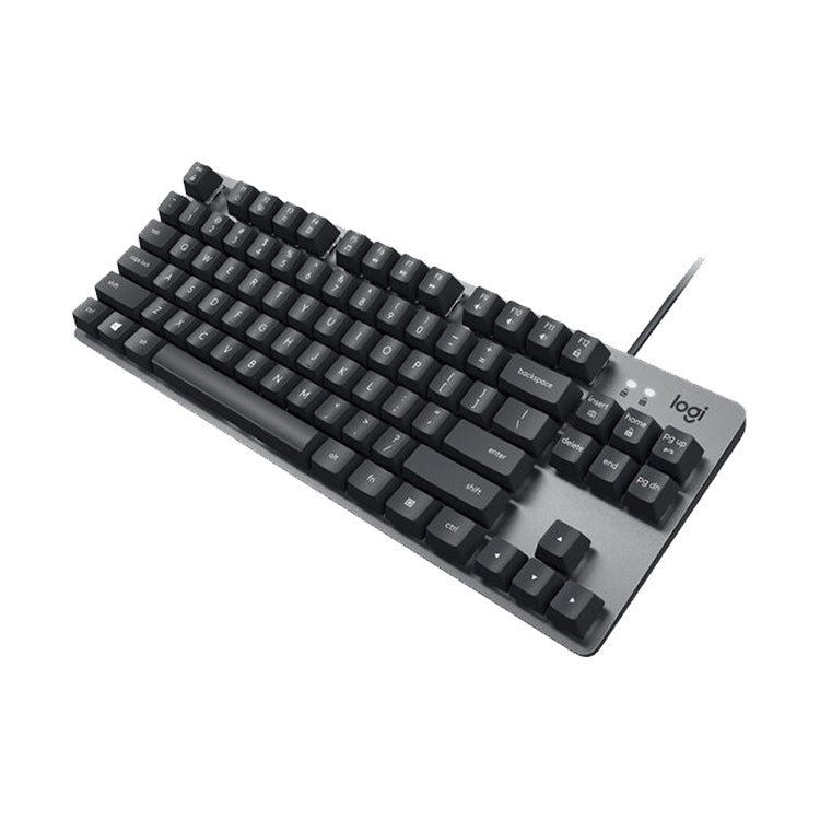 Logitech K835 Mini Mechanical Wired Keyboard, Green Shaft (Black) - Wired Keyboard by Logitech | Online Shopping South Africa | PMC Jewellery | Buy Now Pay Later Mobicred