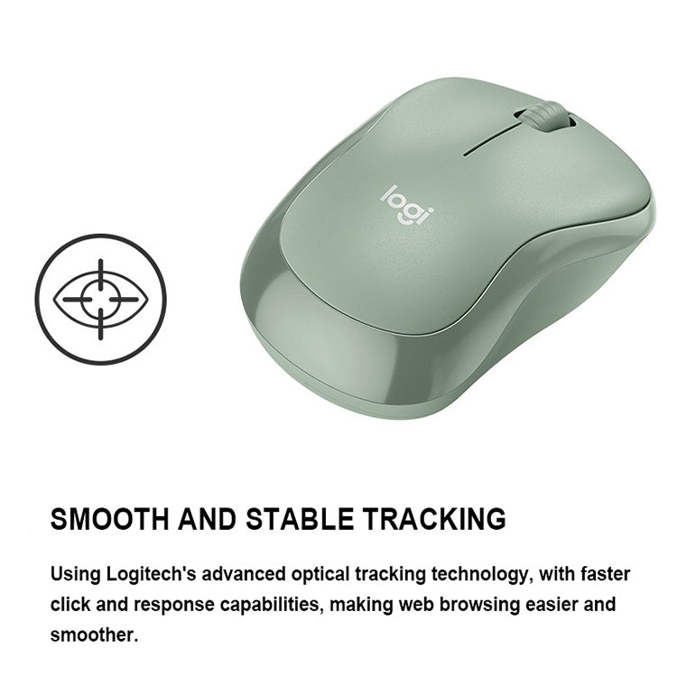 Logitech M221 Fashion Silent Wireless Mouse(Green) - free shipping - PMC Jewellery - Order now!