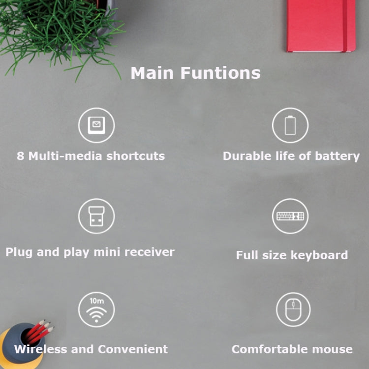 Logitech MK270 2.4GHz Wireless Keyboard + Mouse Set(Black) - free shipping - PMC Jewellery - Order now!