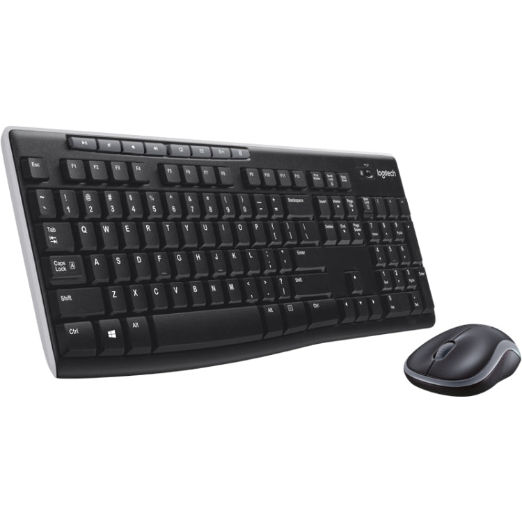 Logitech MK270 2.4GHz Wireless Keyboard + Mouse Set(Black) - free shipping - PMC Jewellery - Order now!