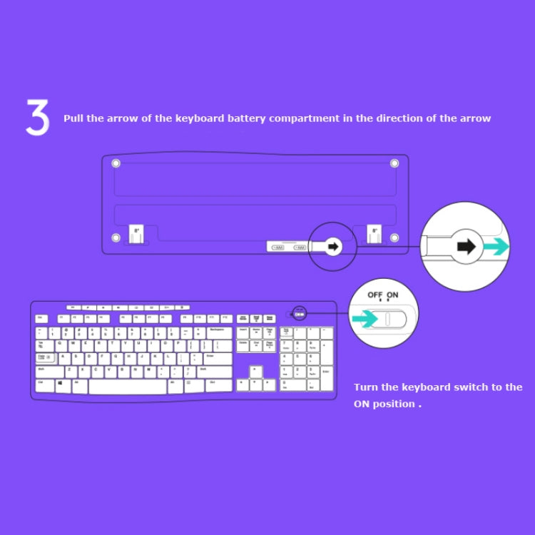 Logitech MK270 2.4GHz Wireless Keyboard + Mouse Set(Black) - free shipping - PMC Jewellery - Order now!