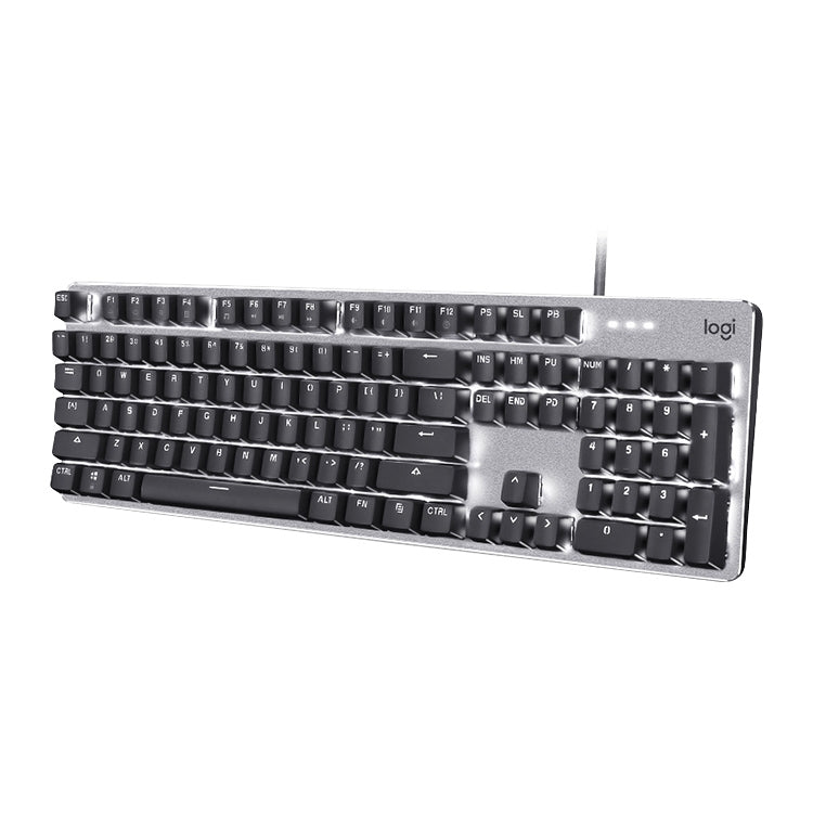 Logitech K845 CHERRY Blue Axis Backlit Mechanical Wired Keyboard, Cable Length: 1.8m - Wired Keyboard by Logitech | Online Shopping South Africa | PMC Jewellery | Buy Now Pay Later Mobicred