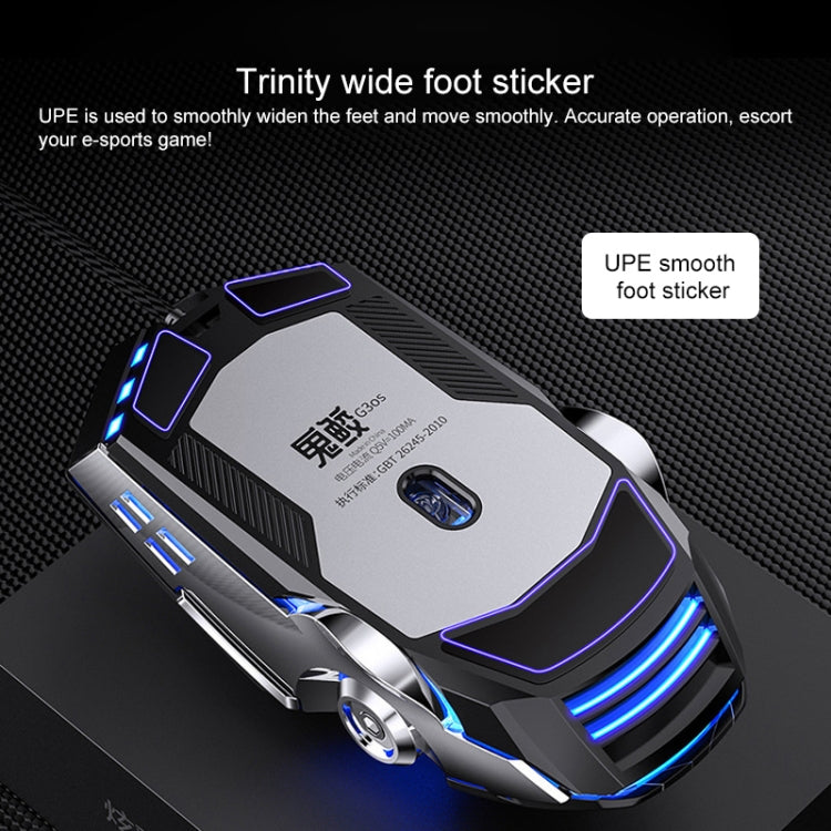 YINDIAO 3200DPI 4-modes Adjustable 7-keys RGB Light Wired Gaming Mechanical Mouse, Style: Silent Version(Black) - free shipping - PMC TechLife - Order now!