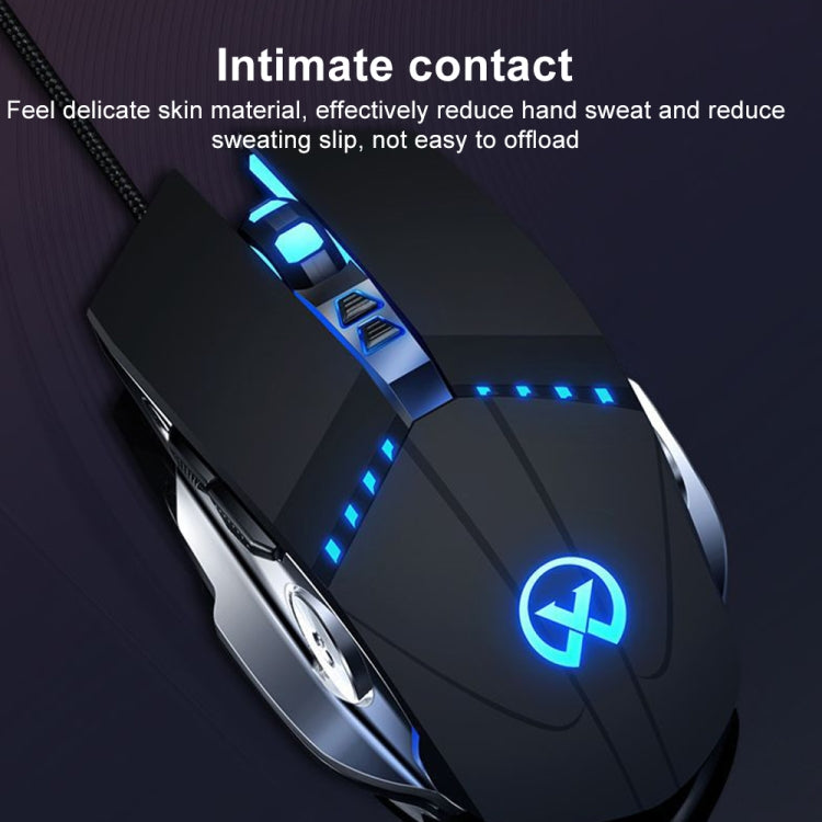 GM20 3200DPI 4-modes Adjustable 7-keys RGB Light Wired Gaming Mouse (White) - Wired Mice by PMC TechLife | Online Shopping South Africa | PMC TechLife | Buy Now Pay Later Mobicred