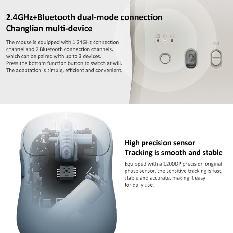 Original Xiaomi Dual-mode 1200DPI Ultra-thin Computer Mouse 3 (Dark Grey) - Wireless Mice by Xiaomi | Online Shopping South Africa | PMC Jewellery | Buy Now Pay Later Mobicred