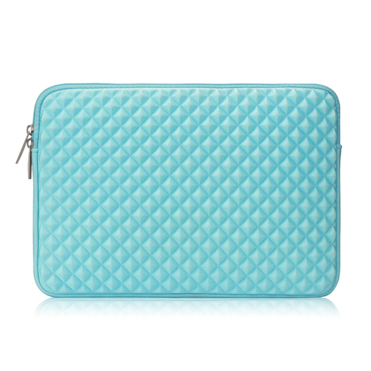 Diamond Texture Laptop Liner Bag, Size: 15.6 inch (Mint Green) - 15.6 - 17 inch by PMC Jewellery | Online Shopping South Africa | PMC Jewellery | Buy Now Pay Later Mobicred