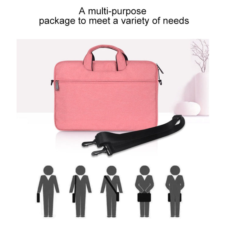 ST01S Waterproof Oxford Cloth Hidden Portable Strap One-shoulder Handbag for 13.3 inch Laptops(Light Grey) - free shipping - PMC Jewellery - Order now!