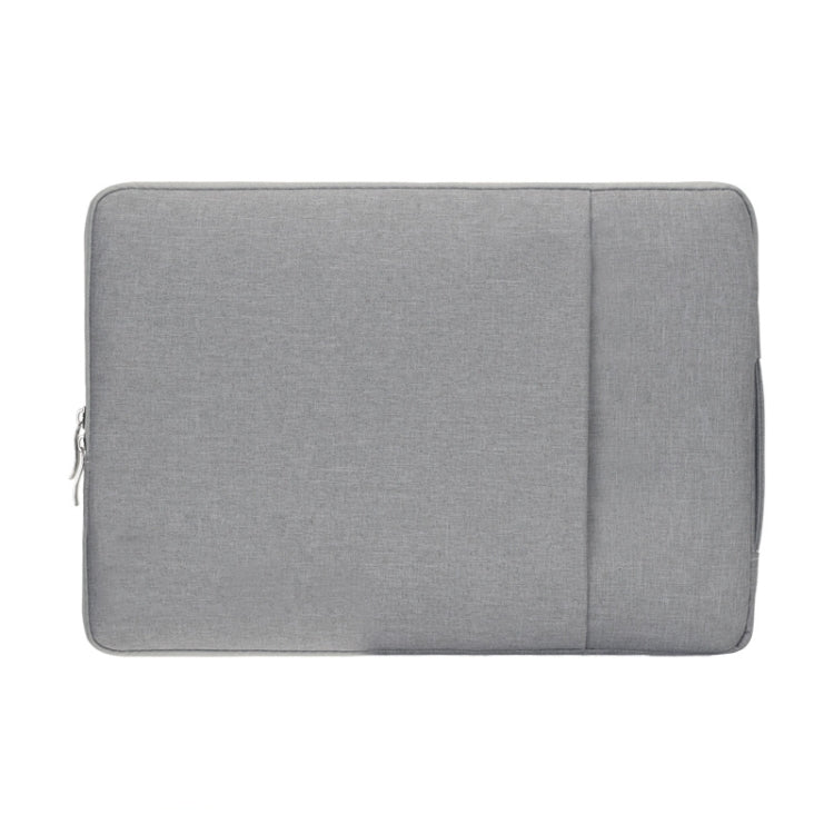 POFOKO C210 14 inch Denim Business Laptop Liner Bag(Grey) - 14.1 inch by POFOKO | Online Shopping South Africa | PMC TechLife | Buy Now Pay Later Mobicred