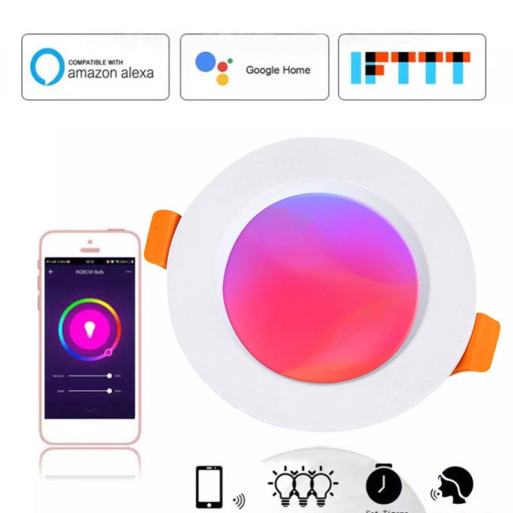 RGB Dimming WIFI Smart Downlight Highlight Spotlight (Colorful Light) - Smart Light Bulbs by PMC Jewellery | Online Shopping South Africa | PMC Jewellery