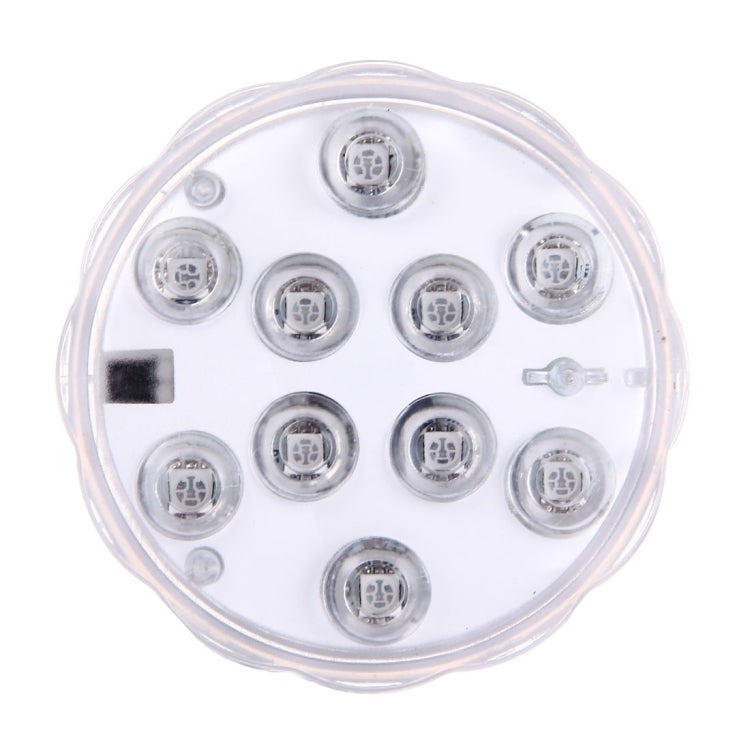 Waterproof Submersible LED Light, 10 LEDs Cylinder Remote Controlled with Remote Controllor, Remote Control Range(in Open Area): 24-30 Feet - Underwater Lights by PMC TechLife | Online Shopping South Africa | PMC TechLife