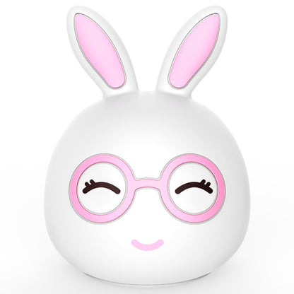 Happy Rabbit Creative Touch 3D LED Decorative Night Light, AAA Battery Version (Pink) - Night Lights by PMC Jewellery | Online Shopping South Africa | PMC Jewellery