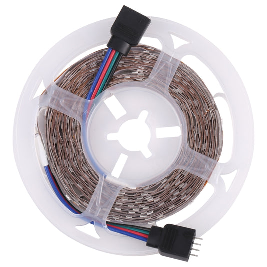 Bare Board 2835 SMD RGB LED Rope Light, 60 LED/m, Length: 5m, 12V 2A 100-240V, with 24-key Remote Control(US Plug) - Bare Board Light by PMC Jewellery | Online Shopping South Africa | PMC Jewellery | Buy Now Pay Later Mobicred