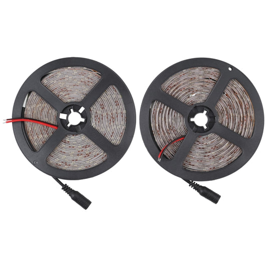 2pcs Bare Board 2835 SMD Dimmable White Light / Warm Light LED Rope Light, 60 LED/m, Length: 5m, 12V 2A 100-240V(AU Plug) - Bare Board Light by PMC Jewellery | Online Shopping South Africa | PMC Jewellery | Buy Now Pay Later Mobicred