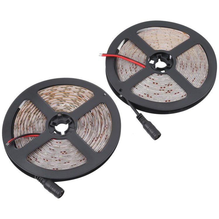 2pcs Bare Board 2835 SMD Dimmable White Light / Warm Light LED Rope Light, 60 LED/m, Length: 5m, 12V 2A 100-240V(AU Plug) - Bare Board Light by PMC TechLife | Online Shopping South Africa | PMC TechLife | Buy Now Pay Later Mobicred