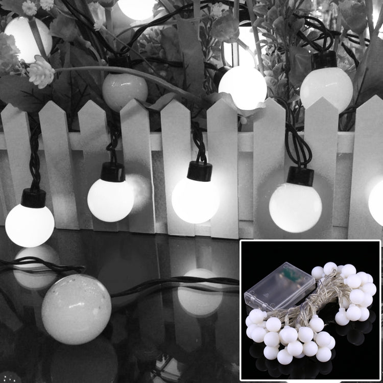 4m LED Decoration Light, 40 LEDs 3 x AA Batteries Powered String Light with 3-Modes, DC 4.5V(White Light) - Holiday Lights by PMC TechLife | Online Shopping South Africa | PMC TechLife | Buy Now Pay Later Mobicred